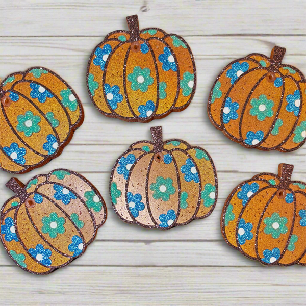 Fall Floral Pumpkin