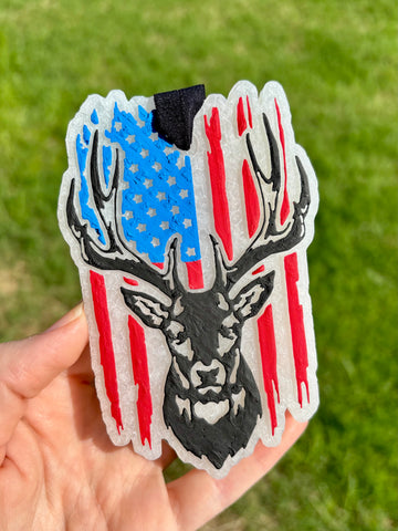 Buck American Flag