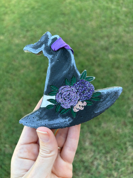 Floral Witch Hat