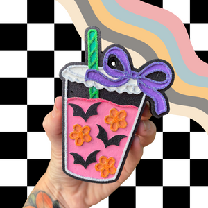Bat Iced Coffee Cup