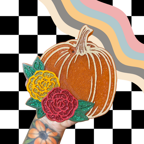 Floral Pumpkin