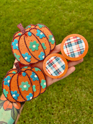 Fall Floral Pumpkin