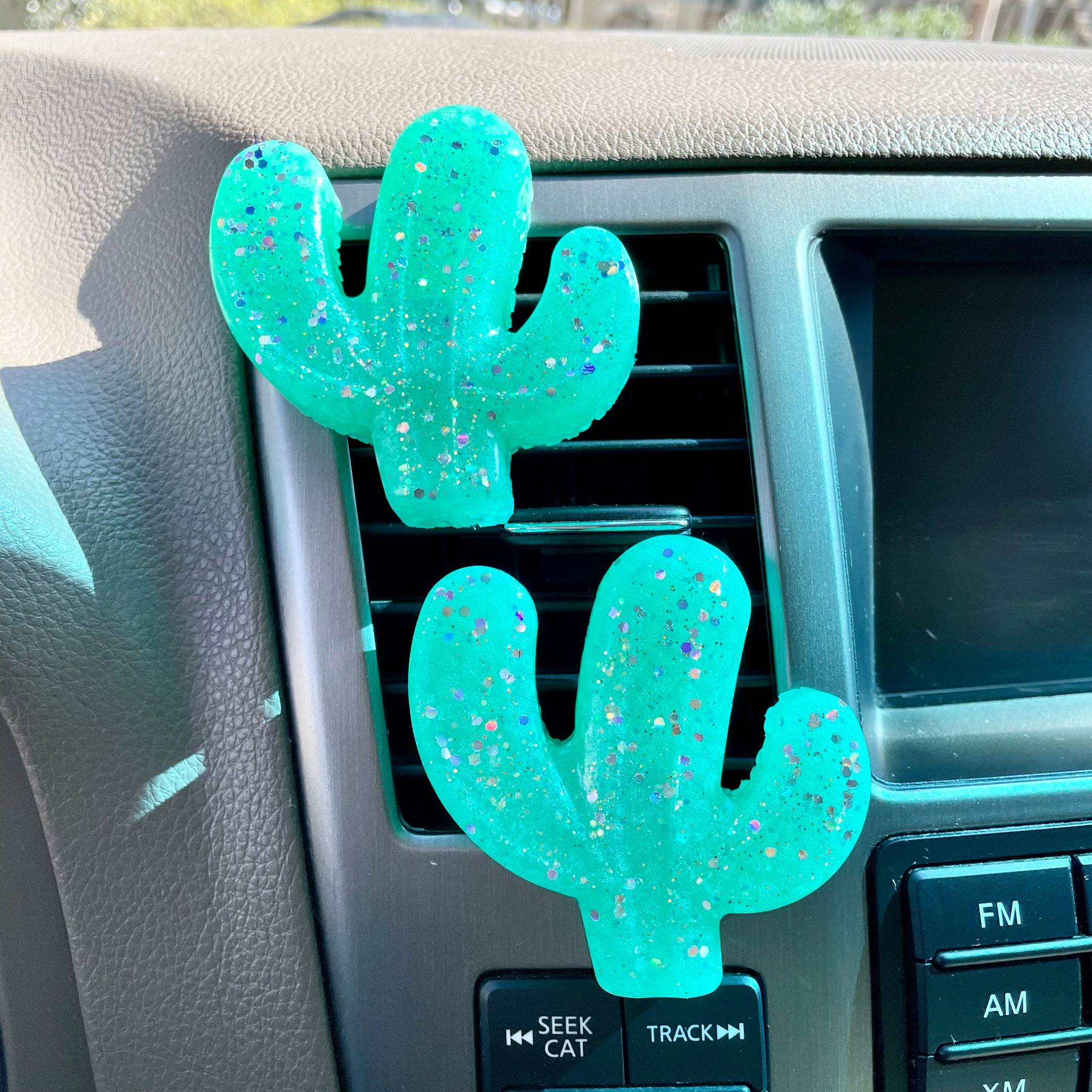 plant car air freshener vent clip Cactus Vent Clips – Car Candies