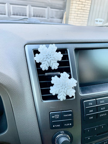 Snowflake Vent Clips
