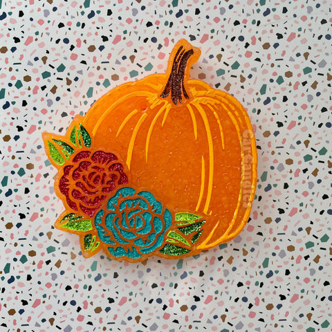 Floral Pumpkin