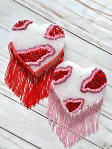 Valentines Heart Geode