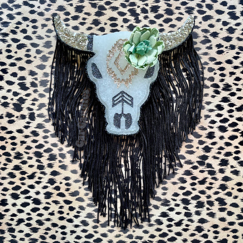 Aztec Bull Skull Boho