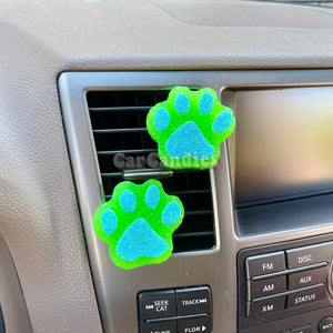 Paw Print Vent Clips